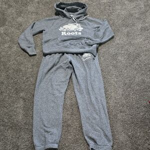 Roots Kids Charcoal Joggers